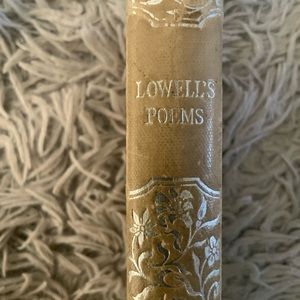 Rare! Lowell’s Poems